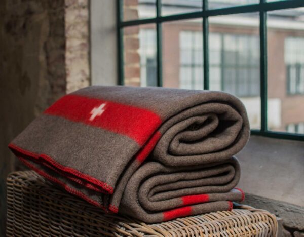 Swiss Army Blanket in Merino wool