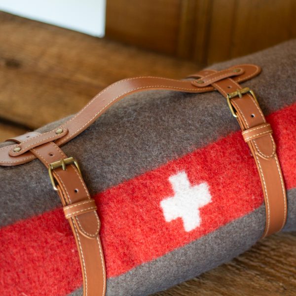 Militaire deken SWISS DE LUXE - beige/bruin - Afbeelding 4