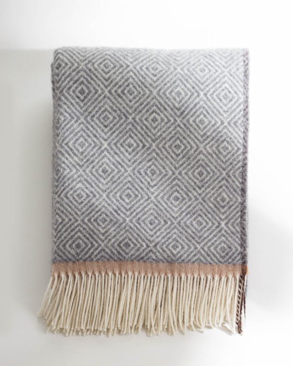 Plaid VENEZIA grey - Afbeelding 3