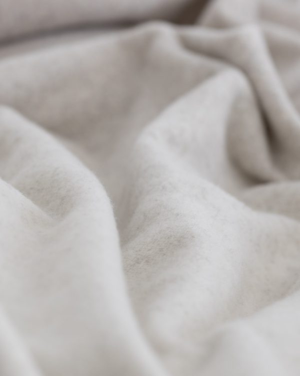 Merino-kasjmier deken IVORY DUNE - Afbeelding 2