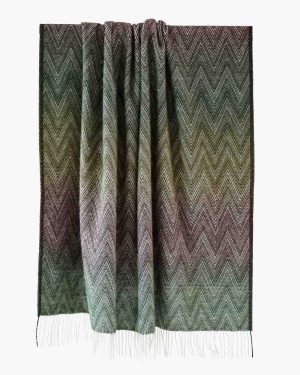 Plaid MISSONI Foresta - multicolor groen