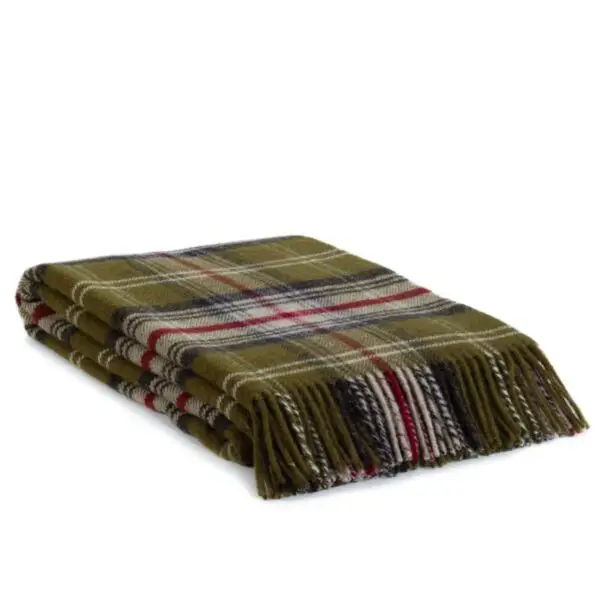 Khaki-groen tartan plaid Torridon